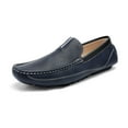 thumbnail image 1 of Bruno Marc Men Fashion Classic Loafers Driving Moccasins Shoes For Men Slip on Lightweight Loafers Shoes BM-PEPE-2 NAVY Size 10, 1 of 5