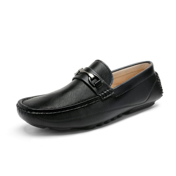 Bruno Marc Men Fashion Classic Loafers Driving Moccasins Shoes For Men Slip on Lightweight Loafers Shoes BM-PEPE-3 BLACK Size 14