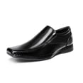 thumbnail image 1 of Bruno Marc Men Fashion Comfort Classic Square Toe Slip On Loafers Oxford Dress Shoes Size 6.5-13 Giorgio-1 BLACK Size 12, 1 of 9