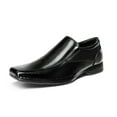 thumbnail image 1 of Bruno Marc Men Fashion Comfort Classic Square Toe Slip On Loafers Oxford Dress Shoes Size 6.5-13 Giorgio-1 BLACK Size 13, 1 of 10