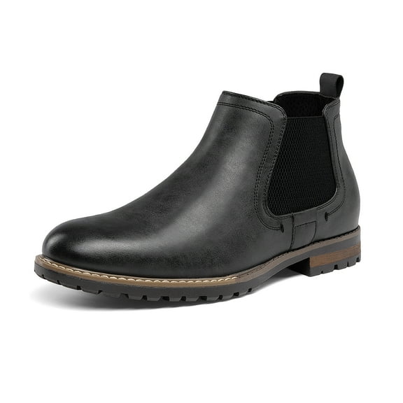 Bruno Marc Men's Ankle Chelsea Boots Casual Slip-On Classic Dress Design