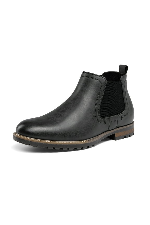 Men's Ankle Chelsea Boots Casual Slip-On Classic Dress Design