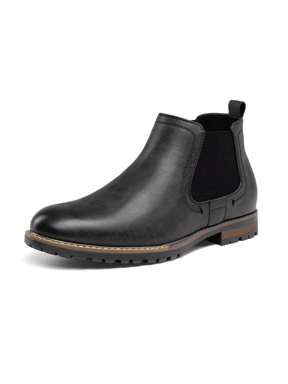 Men's Ankle Chelsea Boots Casual Slip-On Classic Dress Design