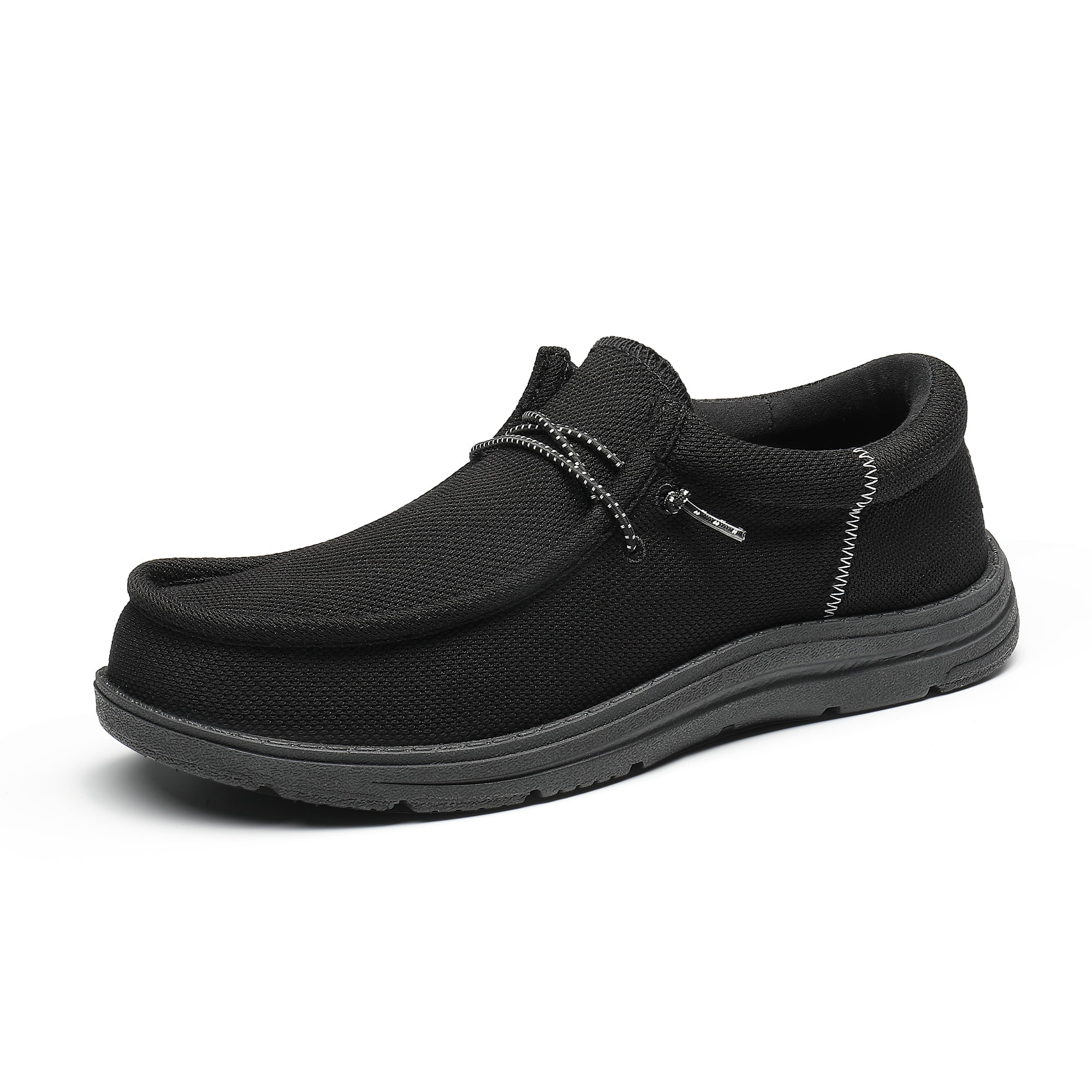 〽️Men\'s Black/White Bruno Marc Arch Support Casual Loafers Comfortable Shoes Bruno Marc Men main image 4