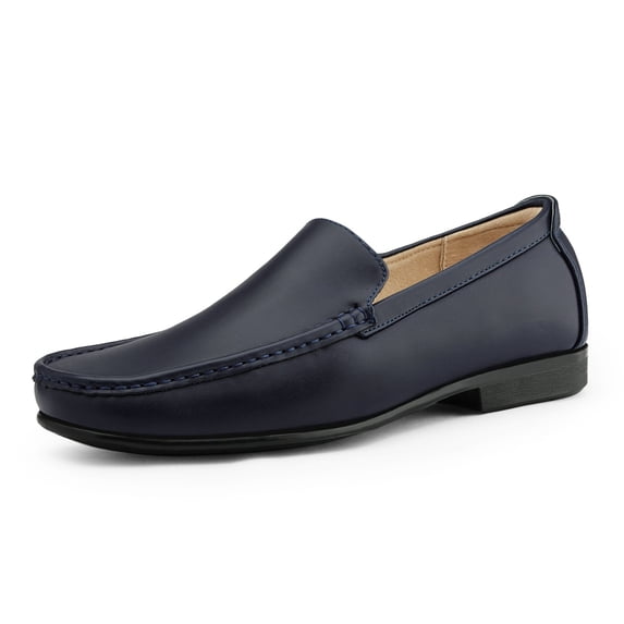 Bruno Marc Men's Casual Dress Shoes Men Classic Penny Slip On Loafers Moccasin Comfort Shoes HENRY-2 NAVY Size 6.5