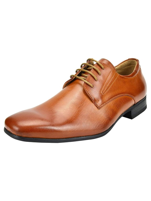 Men's Classic Modern formal Oxfords Lace Up Leather Lined Dress Shoes