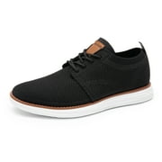 Bruno Marc Mens Comfort Sneakers Fashion Lightweight Casual Lace Up Walking Shoes for Men Grand-01 Black Size 10.5