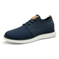 thumbnail image 1 of Bruno Marc Men's Comfort Sneakers Fashion Lightweight Casual Lace Up Walking Shoes for Men Grand-01 Dark/Blue Size 7.5, 1 of 8