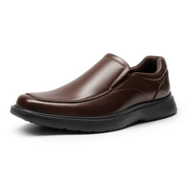 Bruno Marc Men's Formal Leather Lined Square Toe Dress Loafers