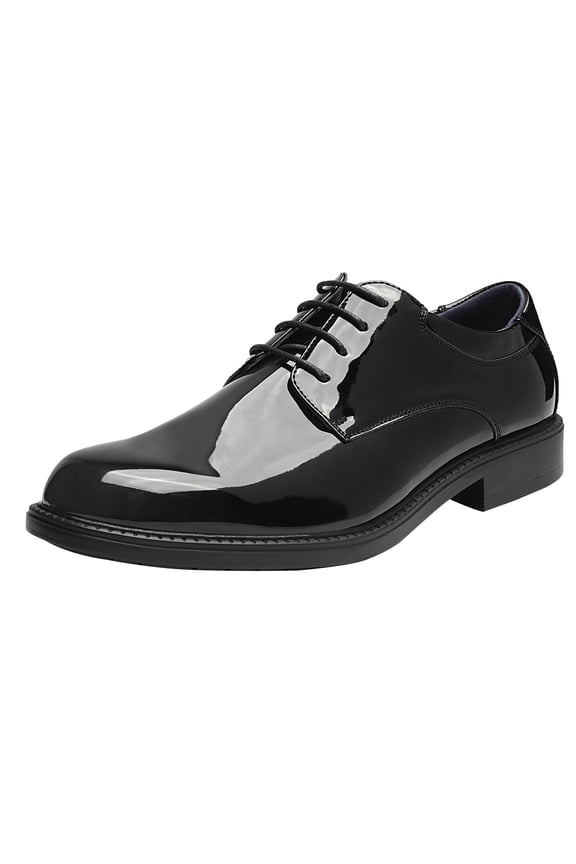 Men's Dress Oxford Shoes Classic Lace Up Formal Shoes Wide Width