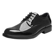 Bruno Marc Mens Dress Oxford Shoes Classic Lace Up Formal Shoes Wide Width