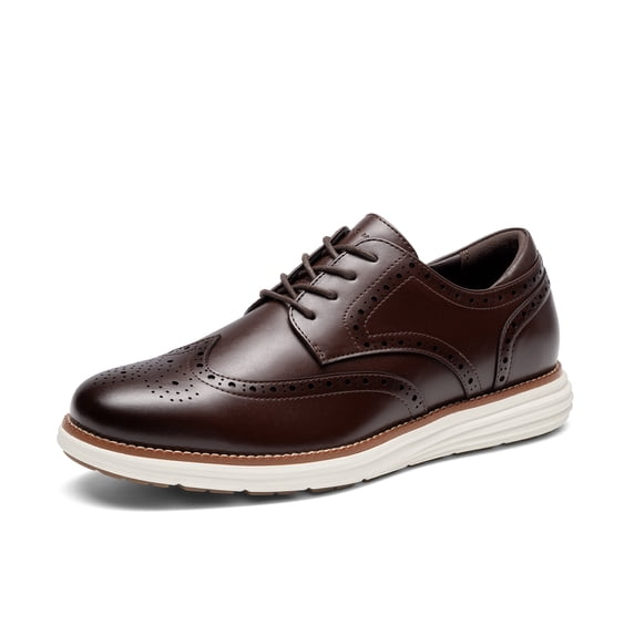 Bruno Marc Men's Dress Sneakers Casual Oxford Shoes Cushioned Insole Classic Lace-up , Ideal for Office, Work and Formal Evening Occasions