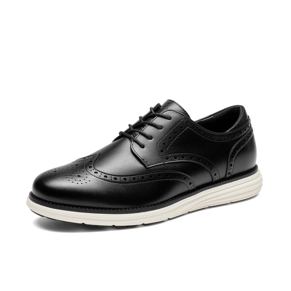 Bruno Marc Men's Dress Sneakers Casual Oxford Shoes Cushioned Insole Classic Lace-up , Ideal for Office, Work and Formal Evening Occasions