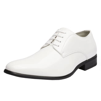 white christmas dresses Mattias Croc-Embossed Leather Oxford Shoes by Giovanni – DAPPERFAM