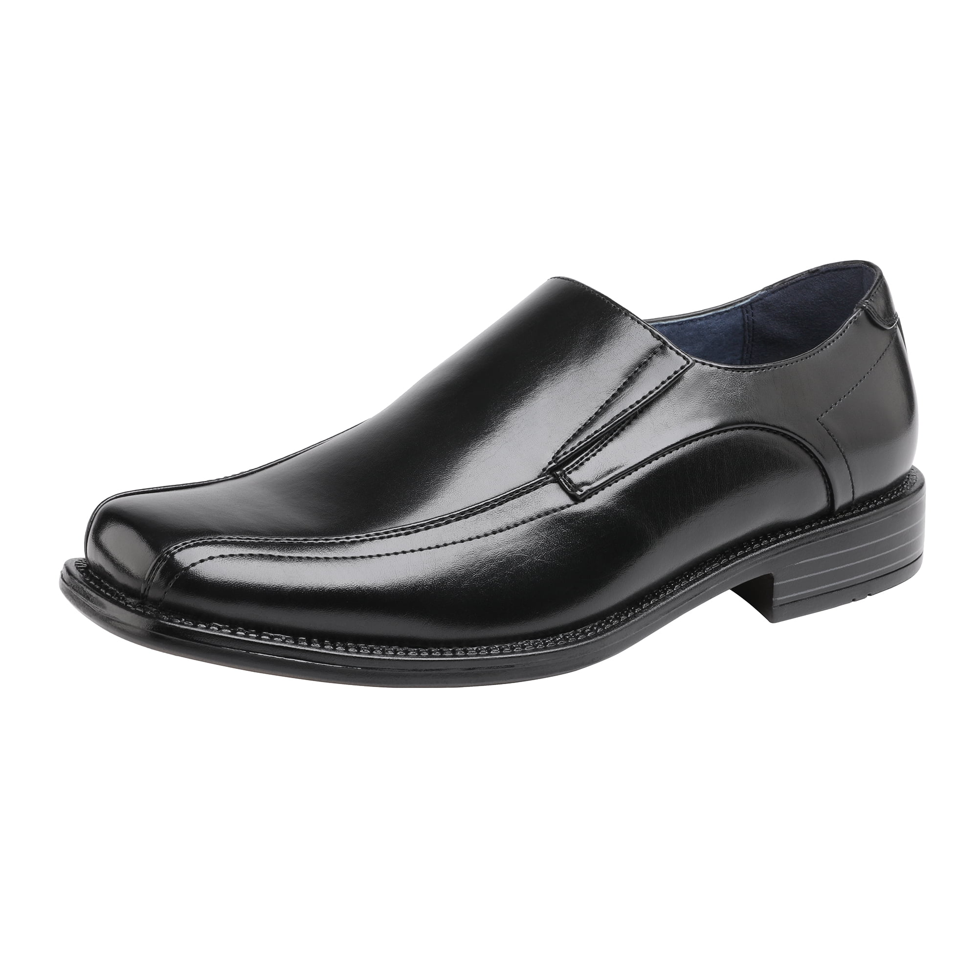 Bruno Marc Men's Goldman-02 Brown Leather Lined Square Toe Dress Loafers  Shoes Size 8 US/ 7 UK: Amazon.co.uk: Fashion