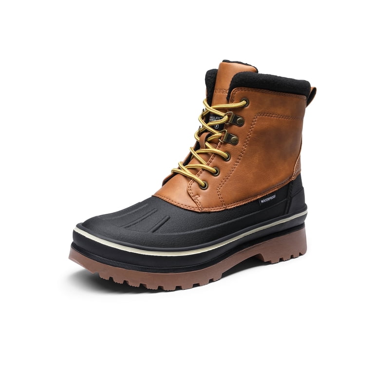 Bruno Marc Men\'s Insulated Waterproof Snow Boots Warm Outdoor Work Shoes. SZ 14 Amazon.com | Bruno Marc Men main image 2