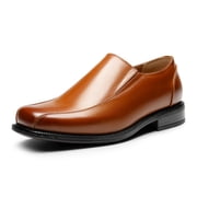 Bruno Marc Men's Leather Lined Dress Loafers Shoes Wide Width