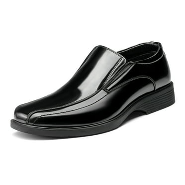 Bruno Marc Men's Leather Lined Dress Loafers Shoes Wide Width