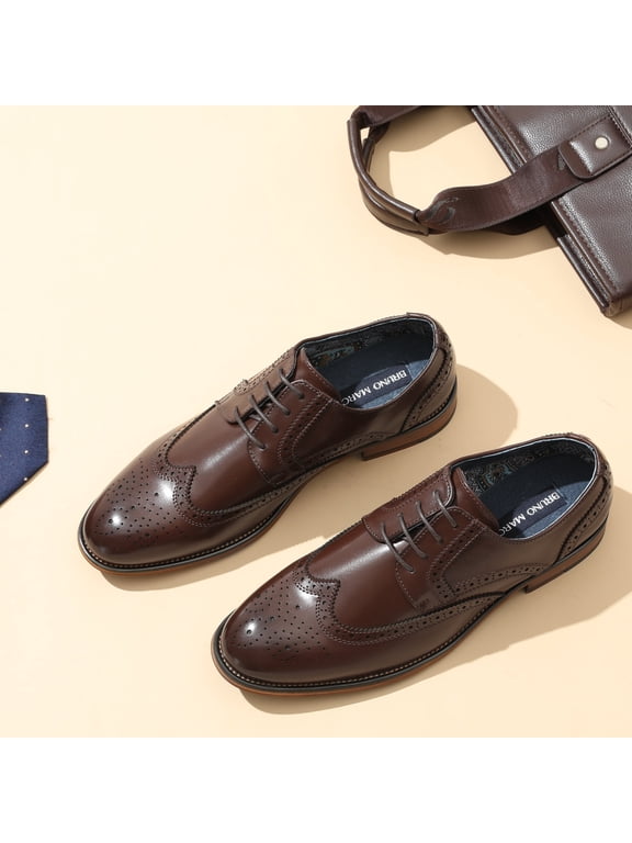 Men's Leather Lined Dress Oxfords Shoes LOUIS_1