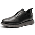 thumbnail image 1 of Bruno Marc Men's MaxFlex Dress Sneakers Oxfords Casual Wingtip Brogue Shoes, 1 of 5