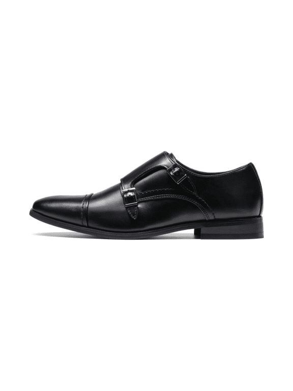 Men's Monk Strap Dress Loafers, Slip-On Shoes