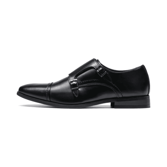Bruno Marc Men's Monk Strap Dress Loafers, Slip-On Shoes