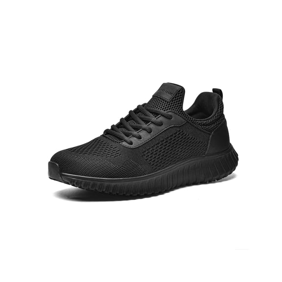 Bruno Marc Mens Non Slip Work Shoes Lightweight Kitchen Chef Sneakers Black Oil Resistant Food Service Restaurant Everyday Walking Shoes