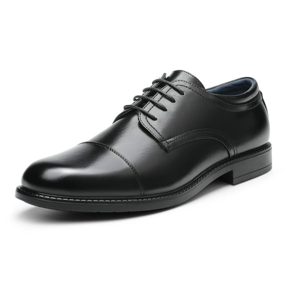 Bruno Marc Men's Oxford Classic Lace Up Formal Dress Shoes DOWNING-01 BLACK Size 11