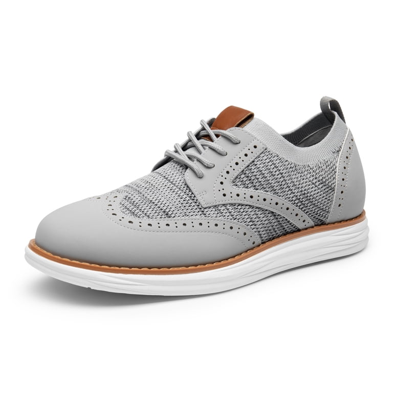 Bruno Marc Men’s Oxfords Gray 8 Amazon.com | Bruno Marc Men main image 2