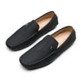 thumbnail image 1 of Bruno Marc Men's Casual Loafers Slip On Penny Leather Shoes Classic Moccasins Dress Shoes BLACK Size 10.5, 1 of 5