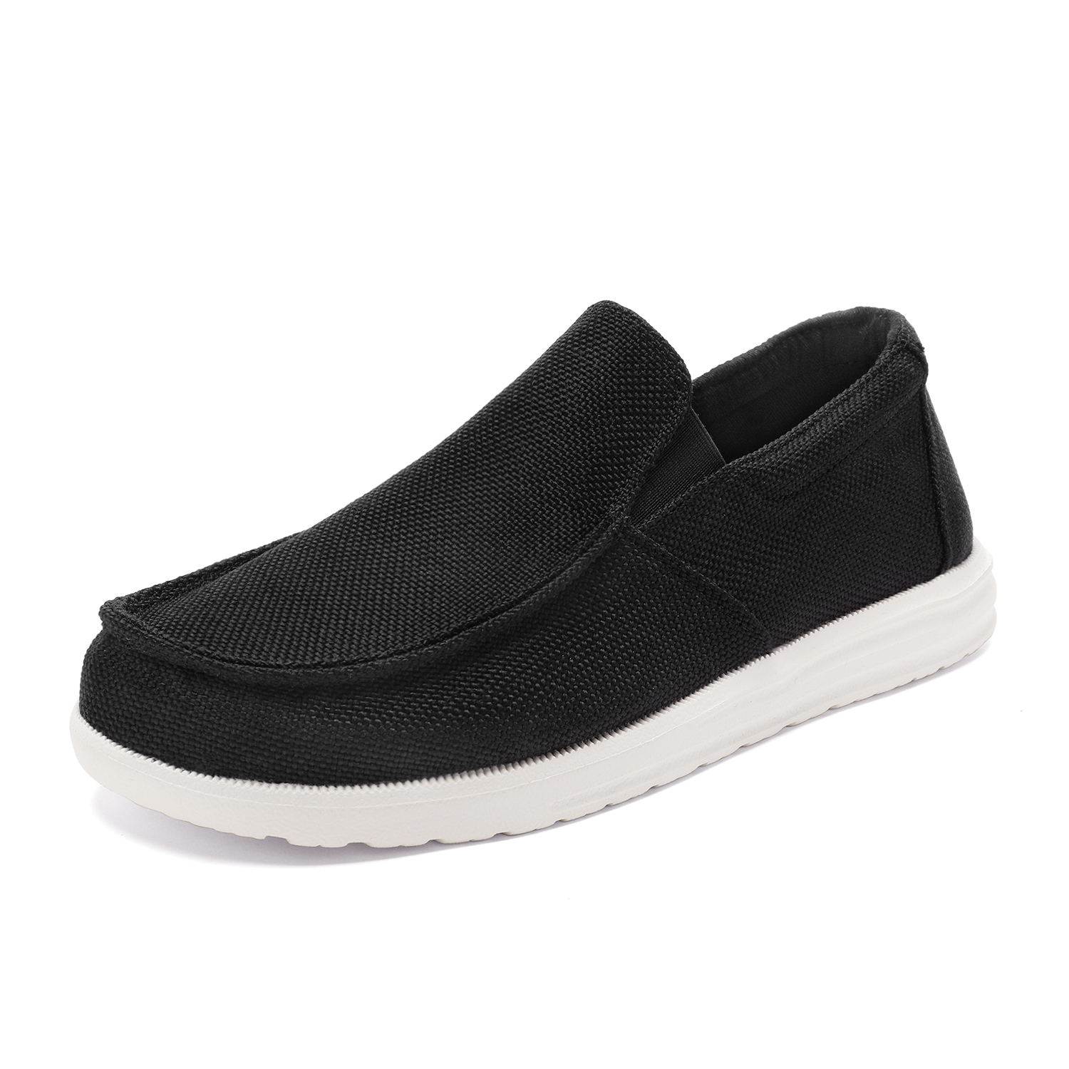 Bruno Marc Men's Slip On Loafer Walking Shoes SUNVENT-01 BLACK size 10 - image 1 of 5