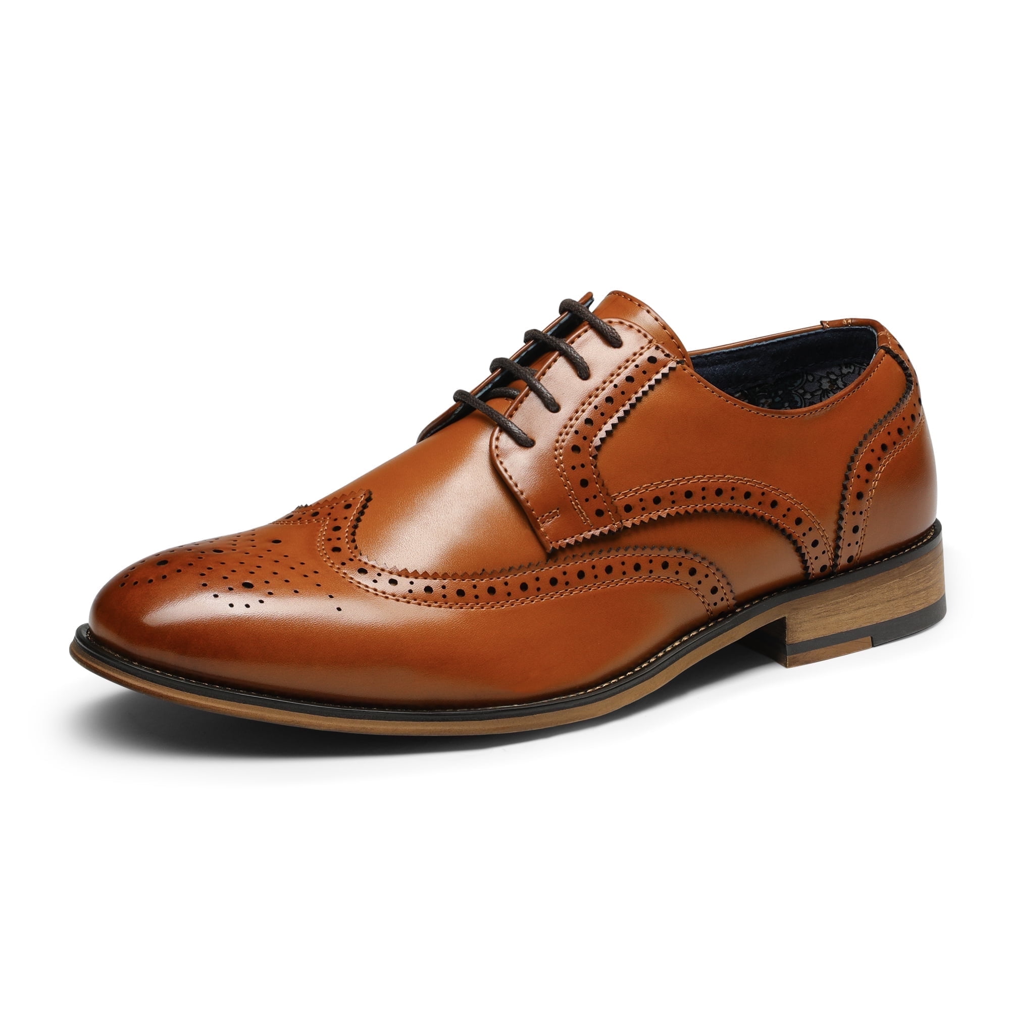 Bruno Marc Heren Jurk Schoenen Leer Gevoerd Formele Oxfords Cambridge-05, 1 zwart, 39 EU