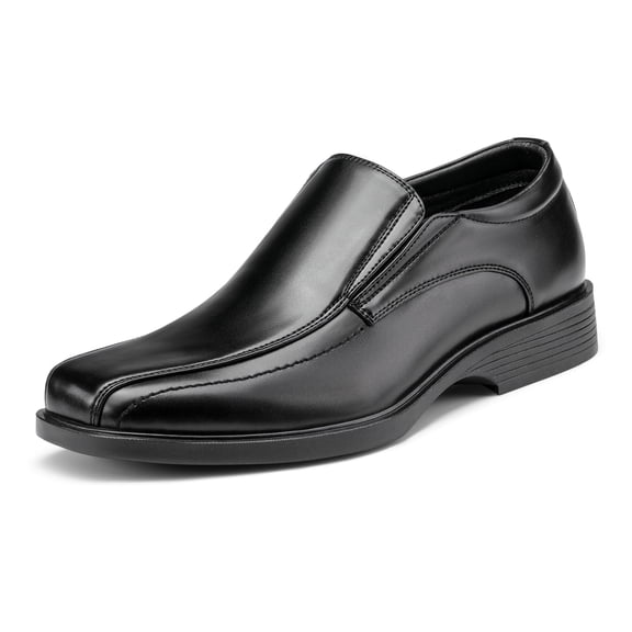 Bruno Marc Men's Leather Lined Dress Loafers Shoes Wide Width