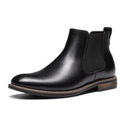 Bruno Marc Mens Suede Leather Chelsea Ankle Boots