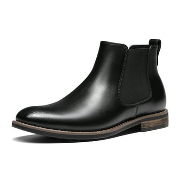 Bruno Marc Men's Suede Leather Chelsea Ankle Boots
