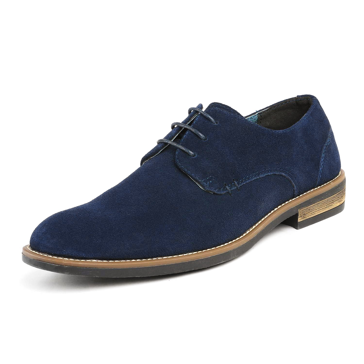 NEW Mens Bruno Suede Leather Oxfords Shoes Lace Up Bruno Marc Men main image 3