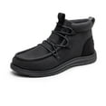 thumbnail image 1 of Bruno Marc Men's Warm Slip-On Loafer Boots Casual Winter Ankle Shoes, 1 of 6