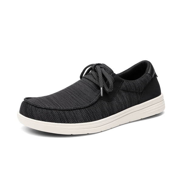Bruno Marc Men's Wide Toe Box Arch Support Non Slip Casual Slip on Shoes Loafers for Men Lightweight Breathable Comfortable Shoes