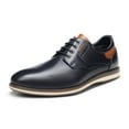 thumbnail image 1 of Bruno Marc Mens Classic Oxfords Fashion Casual Leather Shoes, 1 of 9