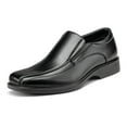 thumbnail image 1 of Bruno Marc Mens Fashion Comfort Business Oxfords Dress Shoes Leather Lined Classic Slip On Loafers shoes BLACK Size 10, 1 of 9