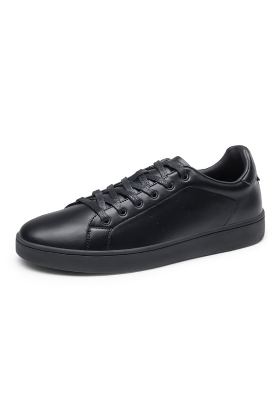 Mens Lace Up Fashion Sneakers Comfortable Lightweight Business Casual Dress Shoes with WaveFlex CoreLux