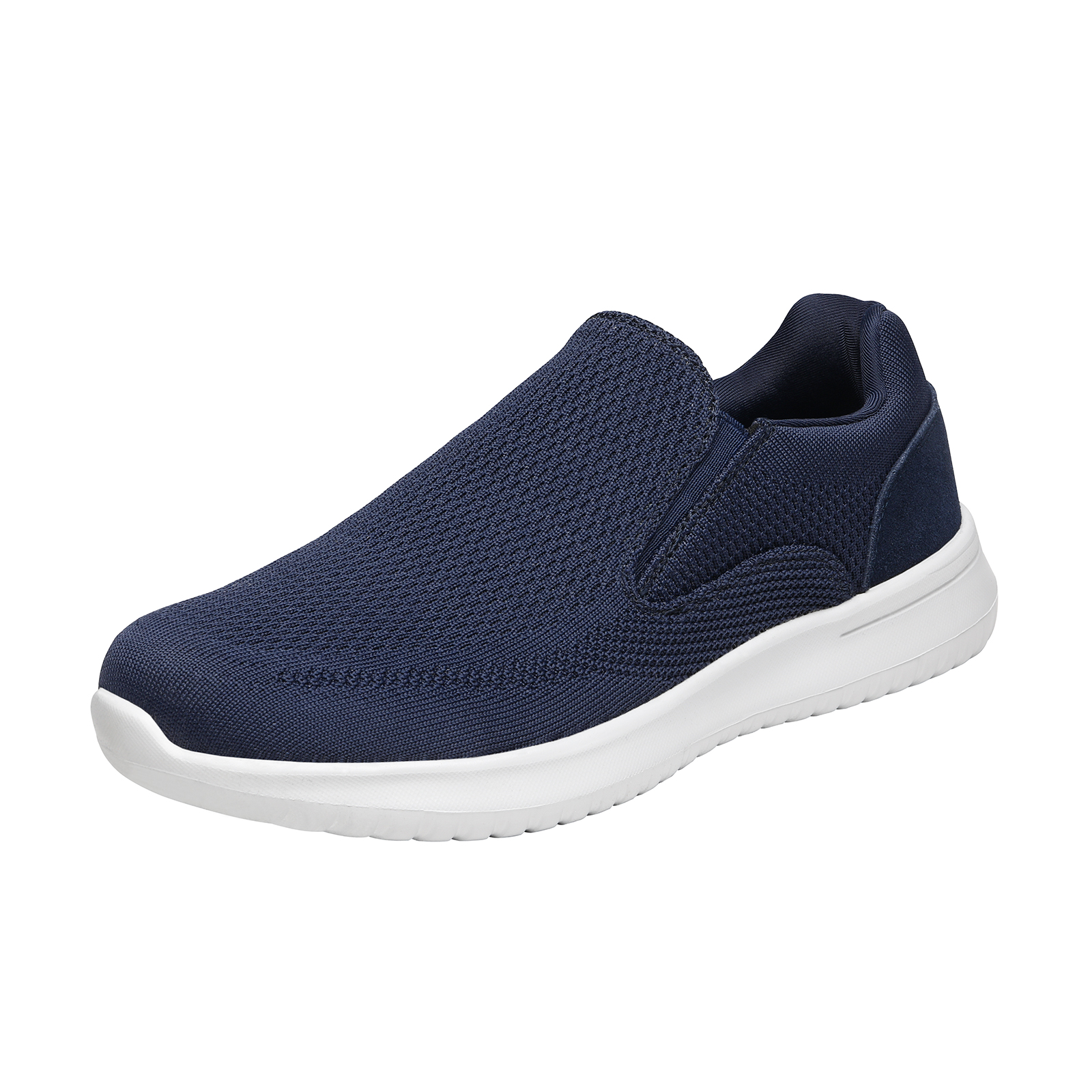 Bruno Marc Mens Slip On Loafers Casual Shoes Mesh Walking Shoes Fashion Sneakers Walk_Easy_01 Navy Size 10.5 - image 1 of 5