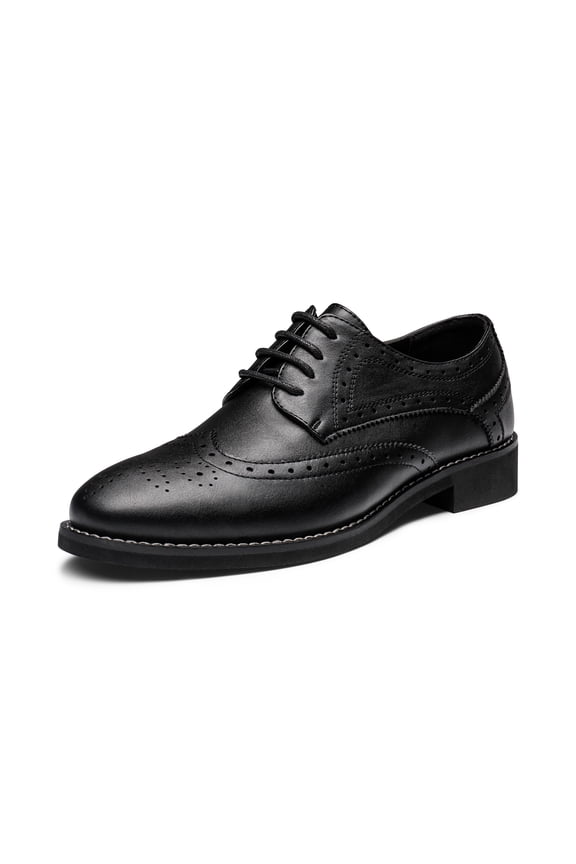 Women’s Classic Lace-Up Oxford Wingtip Brogue Business Formal Dress Shoes