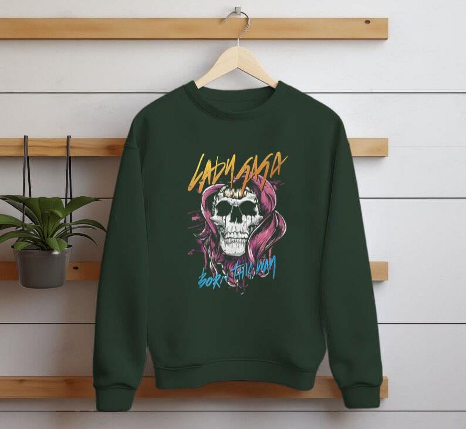 Bruno Mars Lady Gaga Born This Way Skull Shirt, New Instock!, Gift