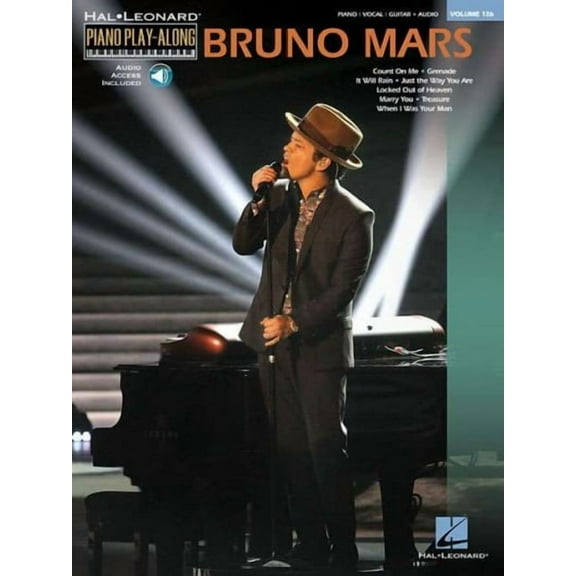 Bruno Mars: Piano Play-Along Volume 126 (Other)