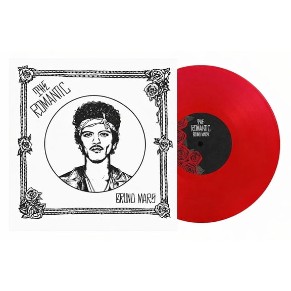 Bruno Mars: The Romantic (Indie Exclusive) - Translucent Red Vinyl - Record Album - LP Records & LPs