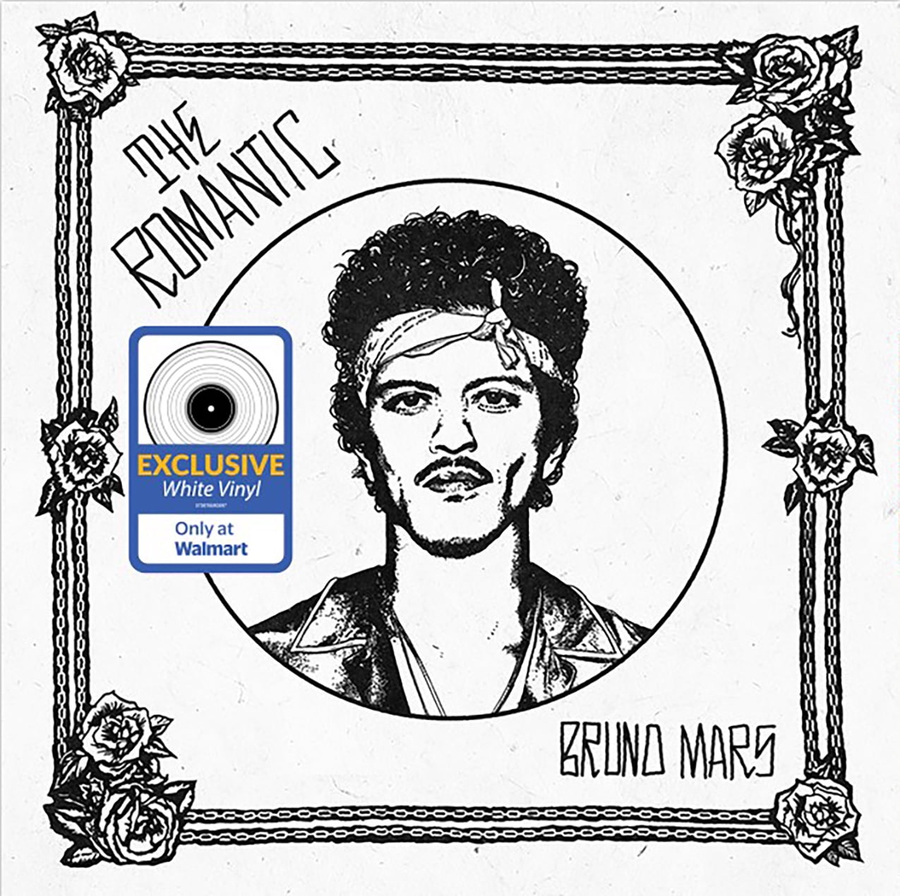 ホワイト盤LP ブルーノマーズ Bruno Mars/The Romantic Bruno-Mars-The-Romantic-