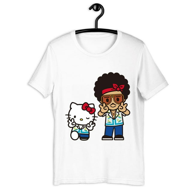 Bruno Mars X Hello Kitty January 626 2024 Japan Tour Shirt Limited