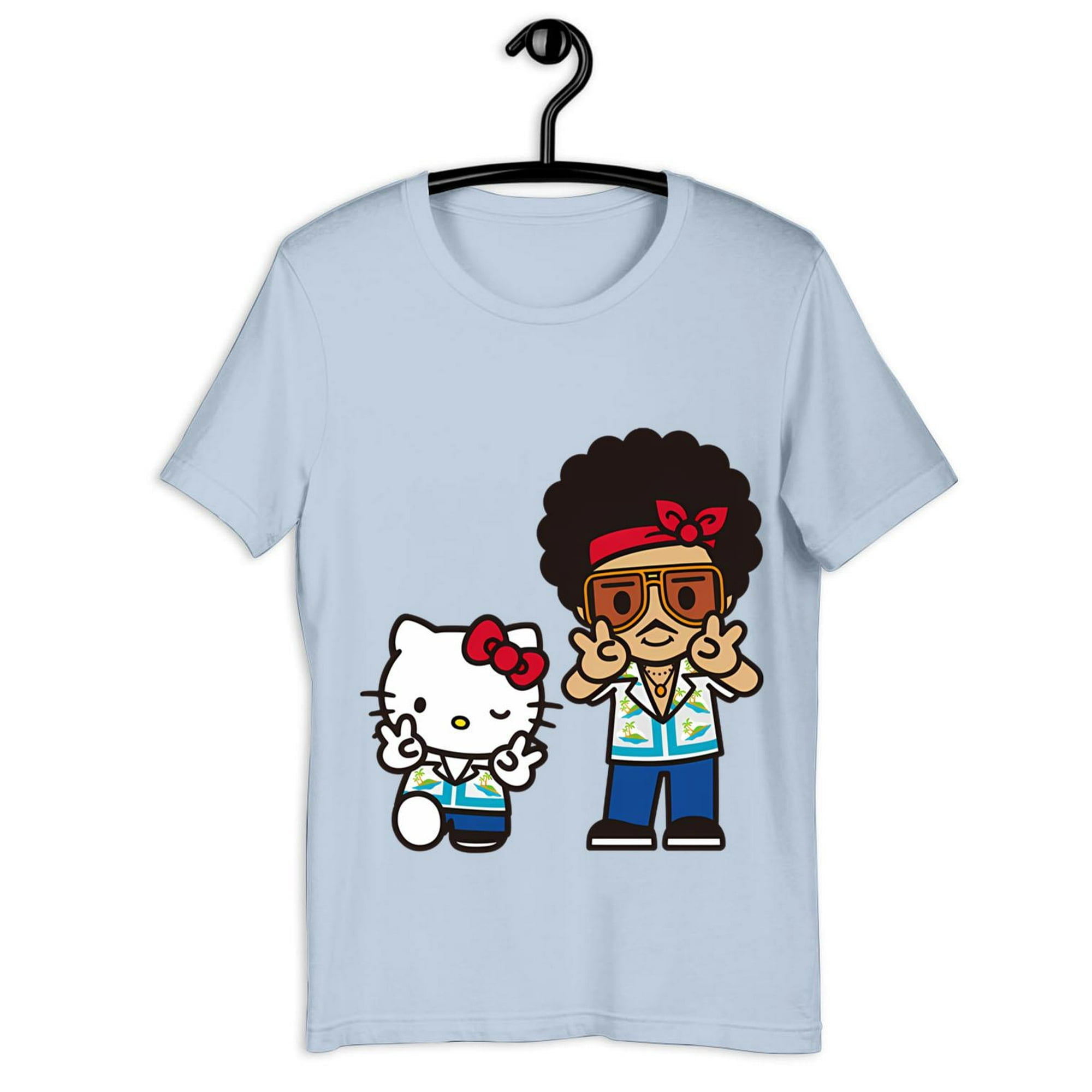 Bruno Mars X Hello Kitty January 626 2024 Japan Tour Shirt Limited