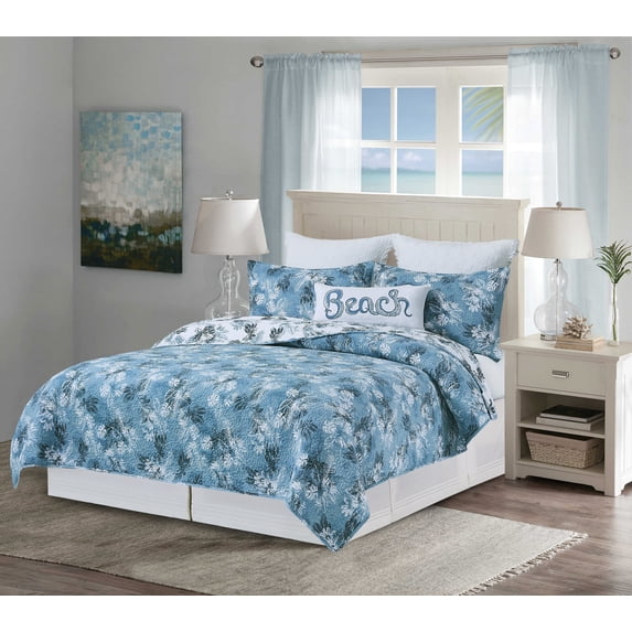 Bruno Palms F/Q Quilt Set